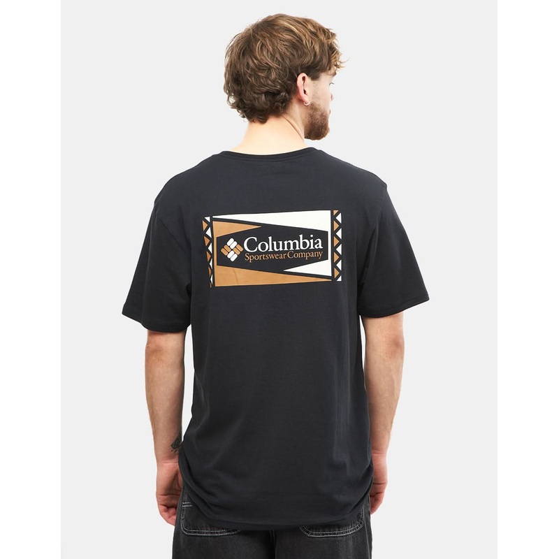 Columbia North Cascades T-Shirt – Black/Hex Flag