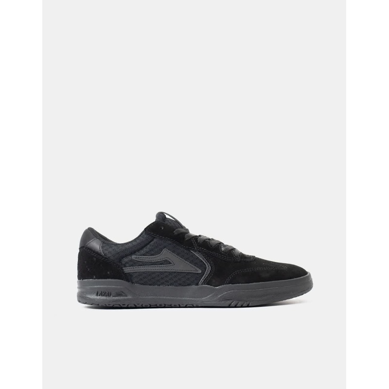 Lakai Atlantic Skate Shoes – Black/Black Suede