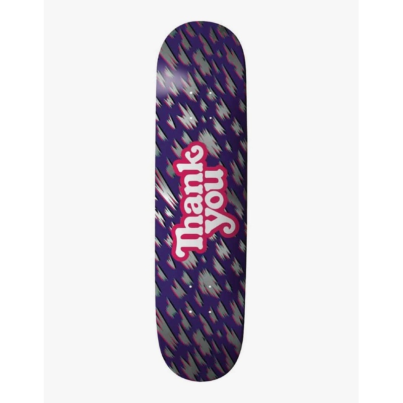 Thank You Modern Logo Skateboard Deck
