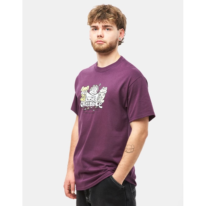 The Quiet Life Read Books T-Shirt – Eggplant