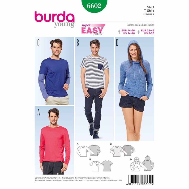 BURDA – 6602 Mens Top