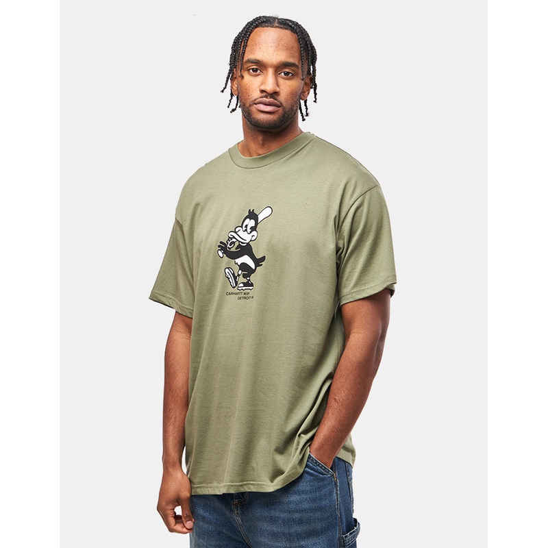 Carhartt WIP Home Run T-Shirt – Dollar Green