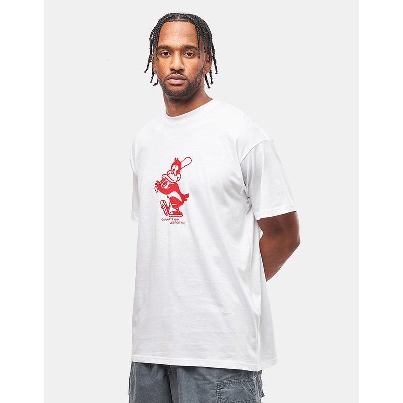 Carhartt WIP Home Run T-Shirt – White