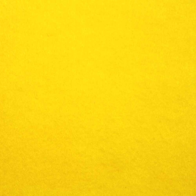 UNIQUE Rainbow ClassicFelt Square – 23 x 30cm (9 x 12) – Yellow