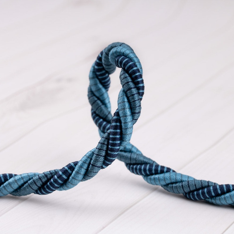 Twisted cord  po (1 cm) Blue VTNX59481033