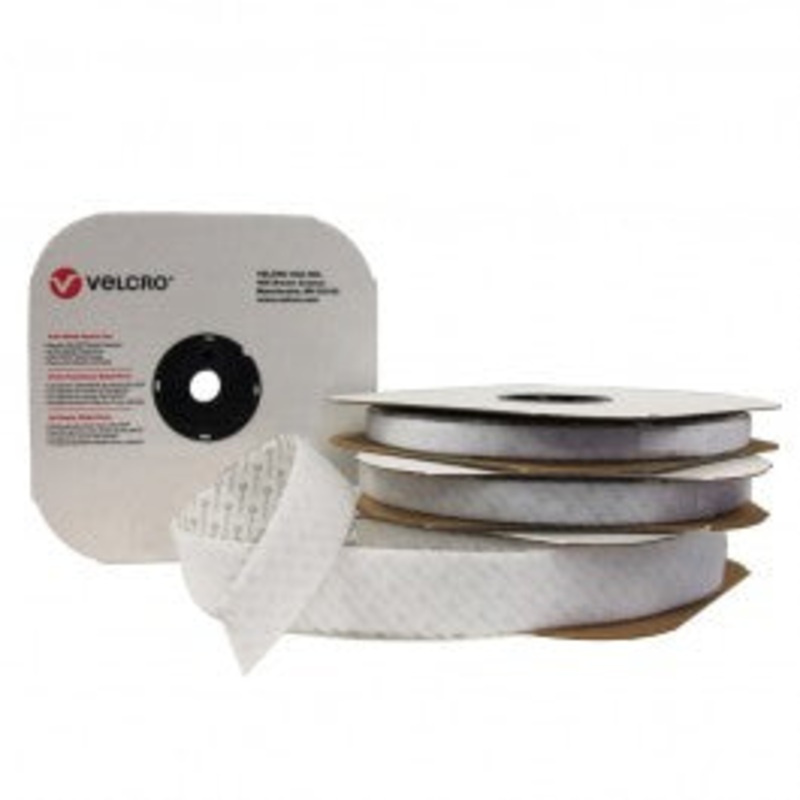 VELCRO brand Adhesive White Loop