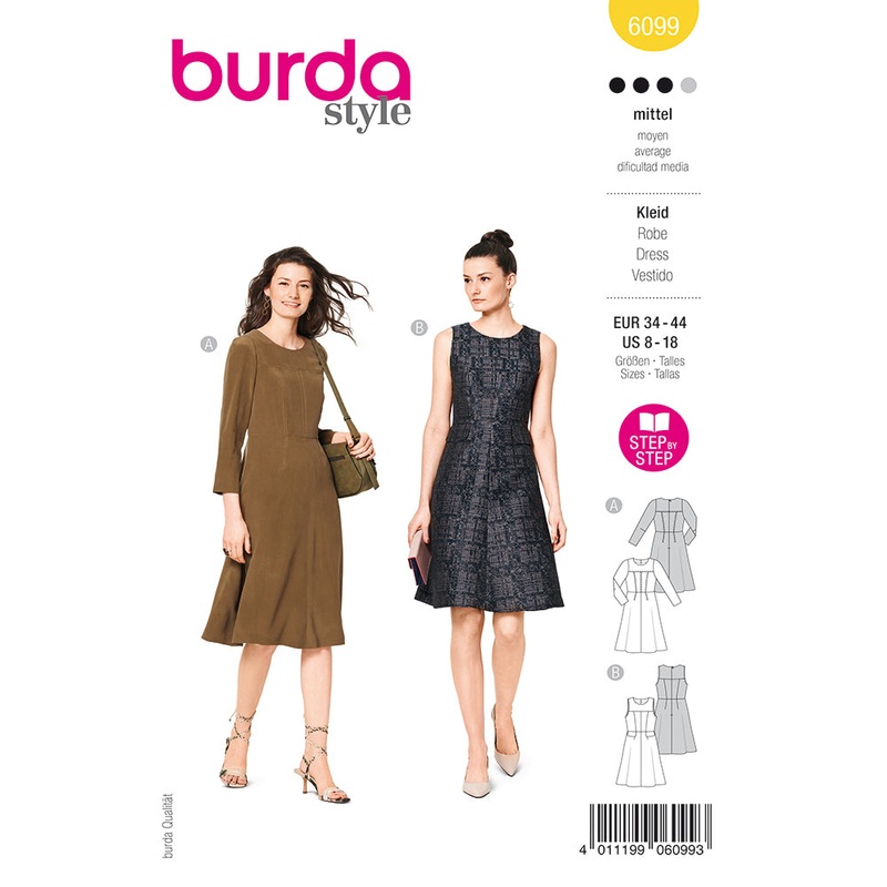 BURDA – 6099 Dress