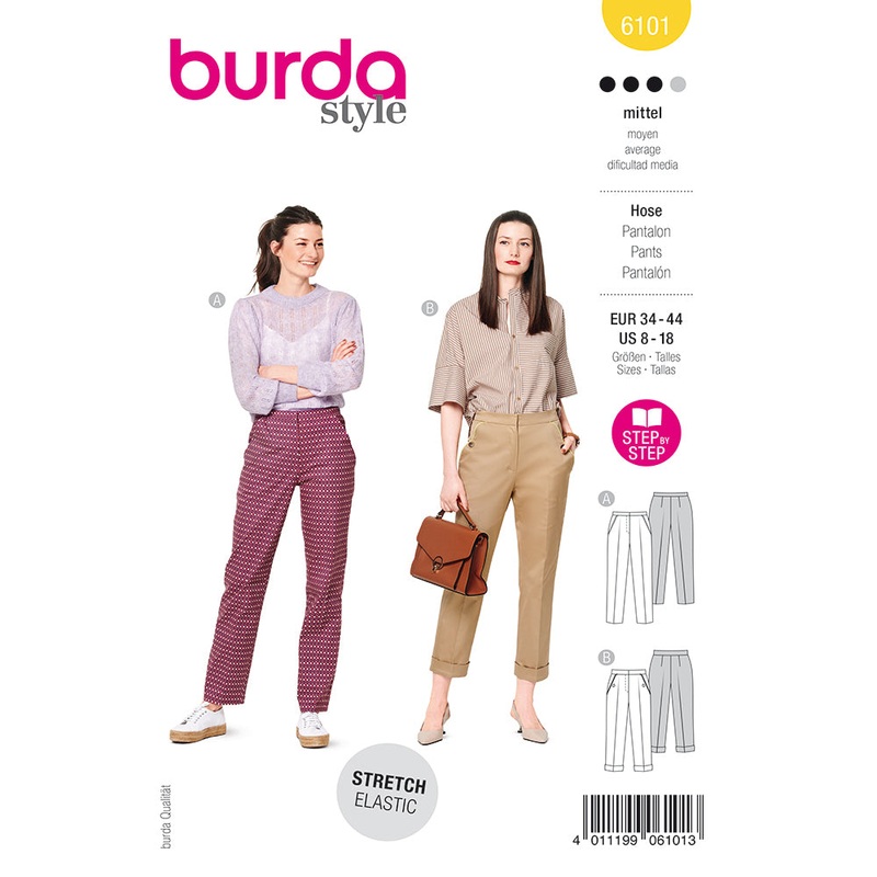 BURDA – 6101 Trousers/Pants