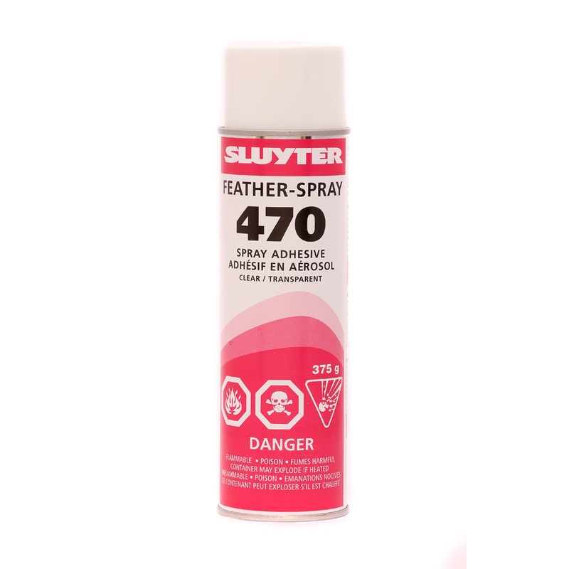 Sluyter 470 Feather Spray Adhesive