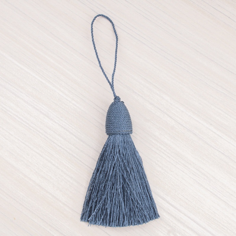 Key tassel 3 po (7,5 cm) Blue