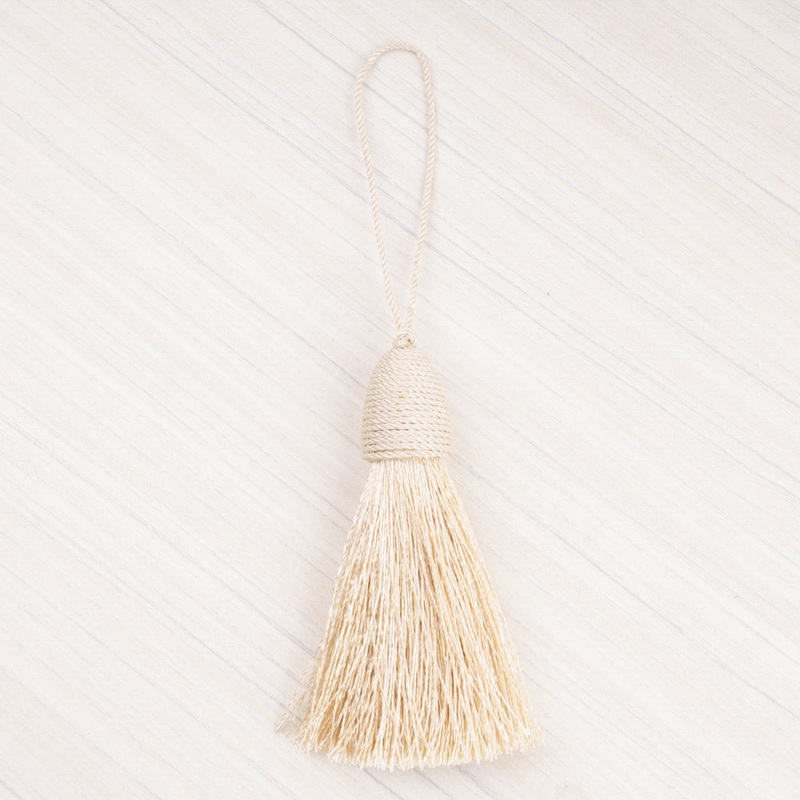 Key tassel 3 po (7,5 cm) Sand