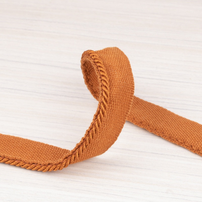 Lip cord  po (0.30 cm) Terracotta