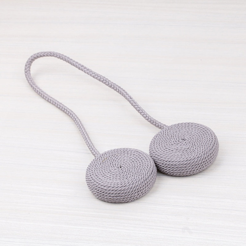 Magnetic Tie back 13 po (35 cm) Grey