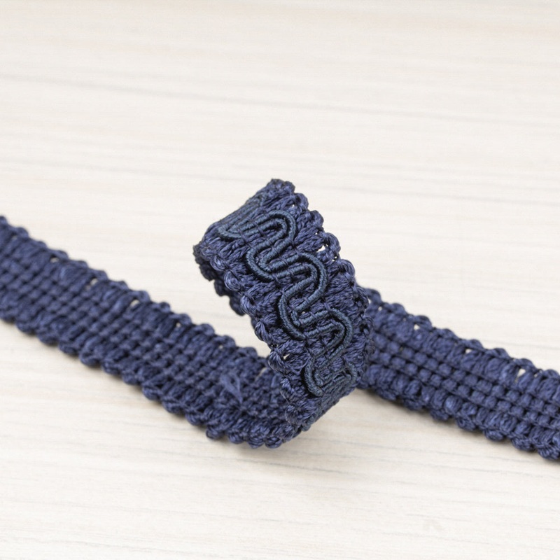 Scroll Gimp  po (1,1 cm) Navy