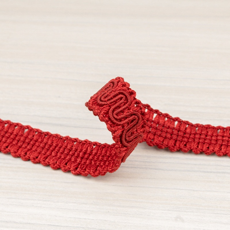 Scroll Gimp  po (1,1 cm) Red