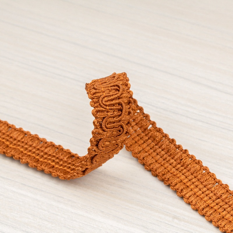 Scroll Gimp  po (1,1 cm) Terracotta