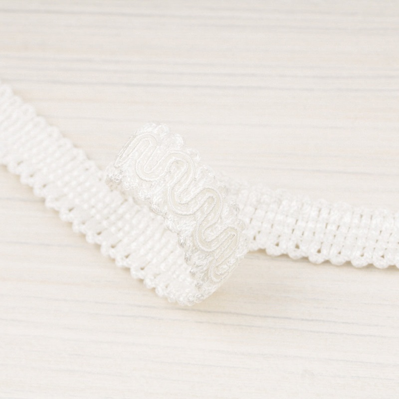 Scroll Gimp  po (1,1 cm) White
