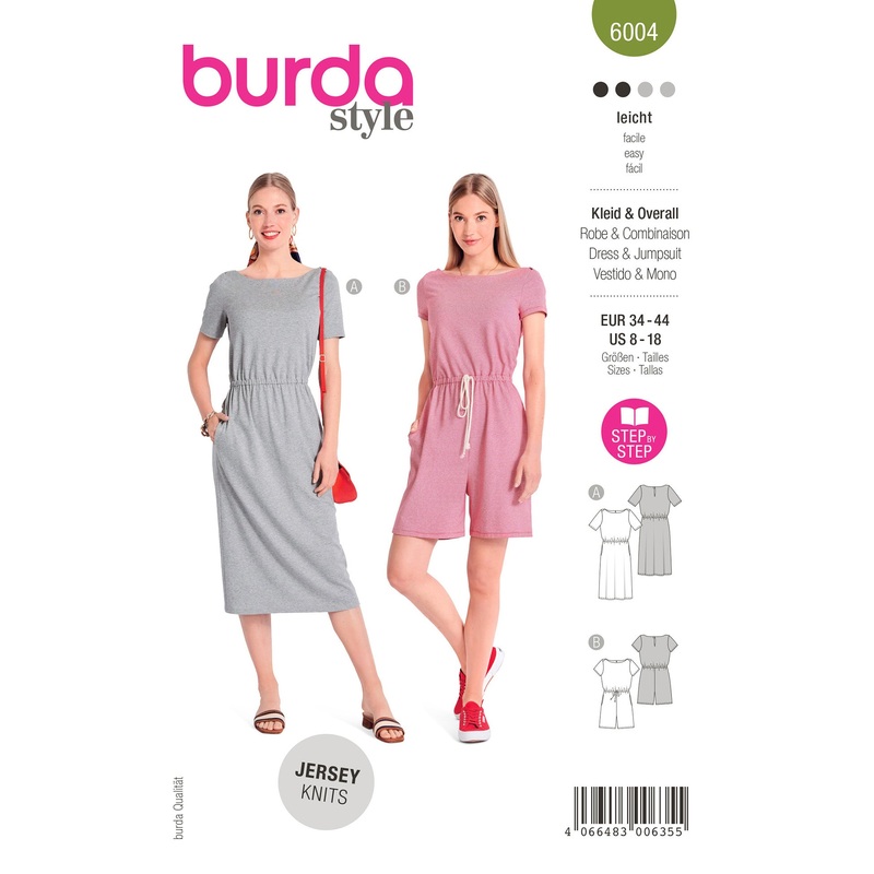 BURDA – 6004 Dress / Jumpsuit