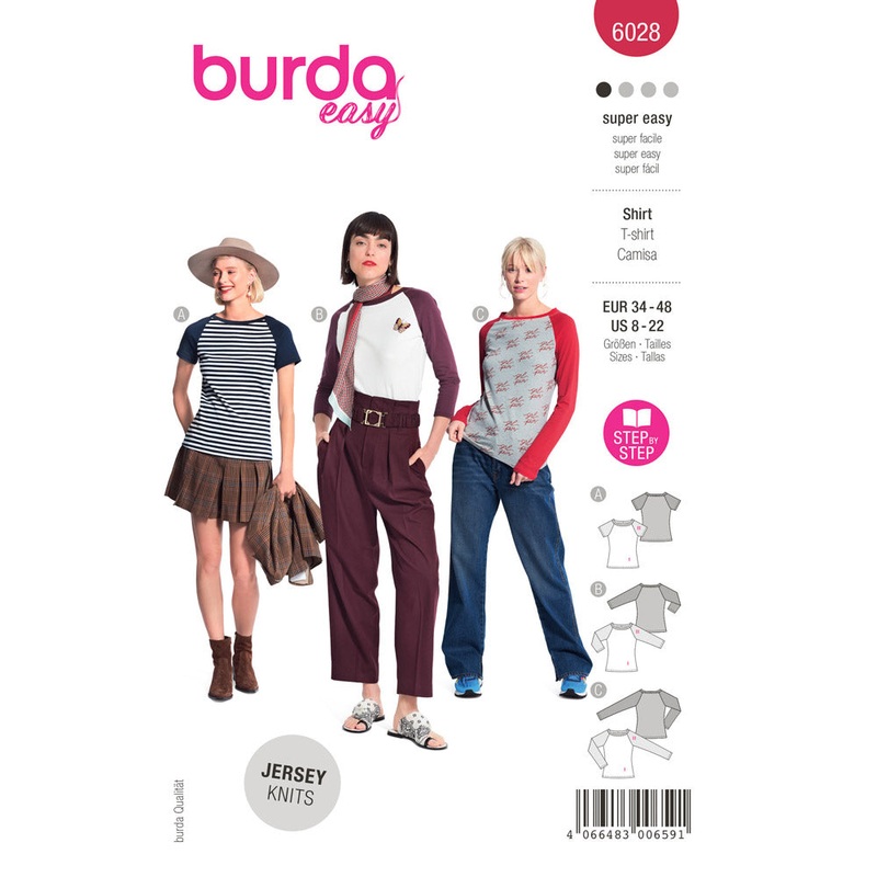 BURDA – 6028 Top