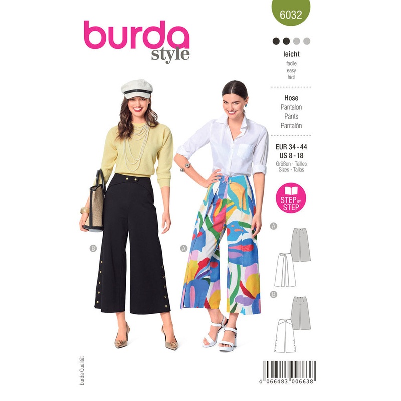 BURDA – 6032 Trousers / Pants