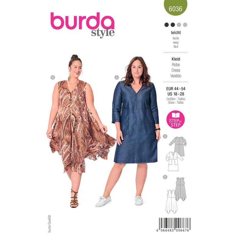 BURDA – 6036 Dress