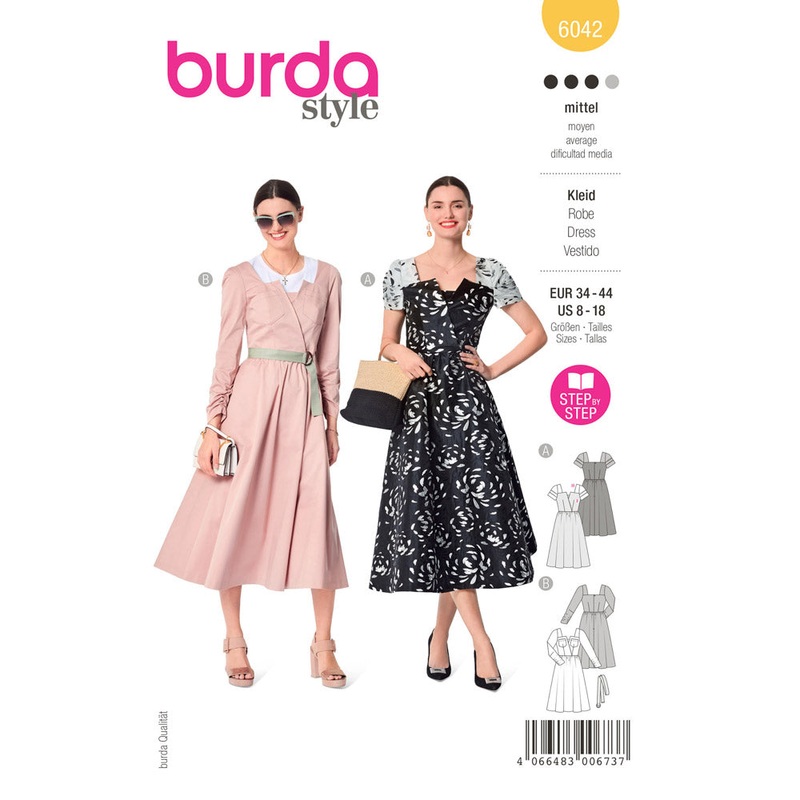 BURDA – 6042 Dress