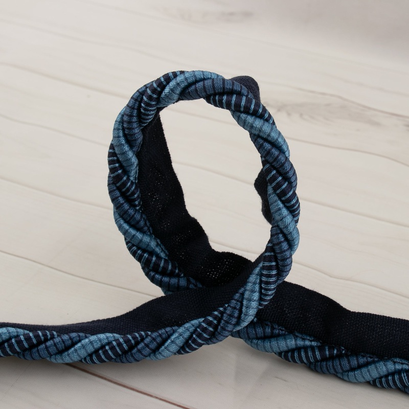 Lip cord 1 po (2,5 cm) Blue