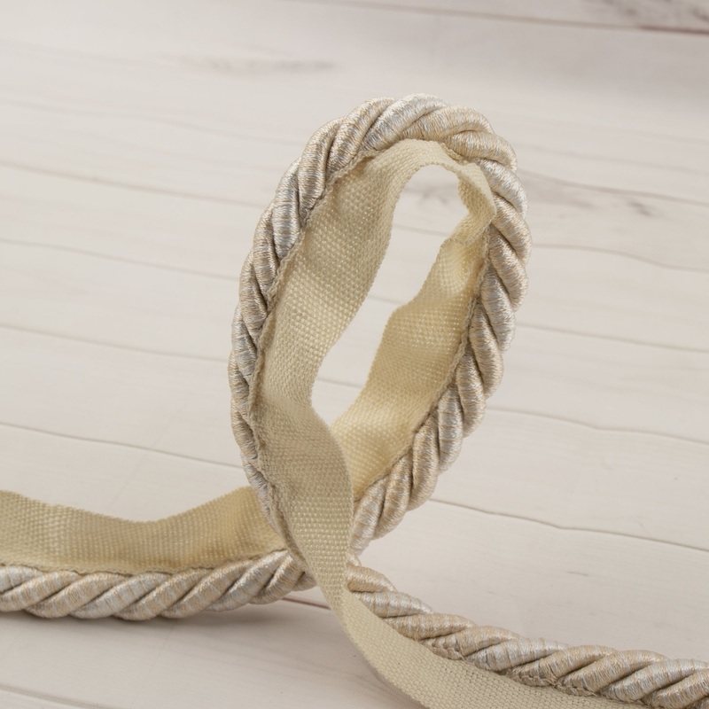 Lip cord 1 po (2,5 cm) Ecru