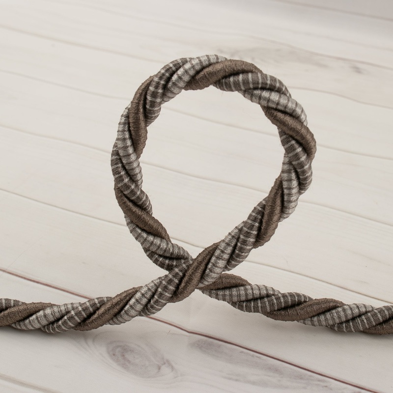 Twisted cord  po (1 cm) Grey VTNX59476929