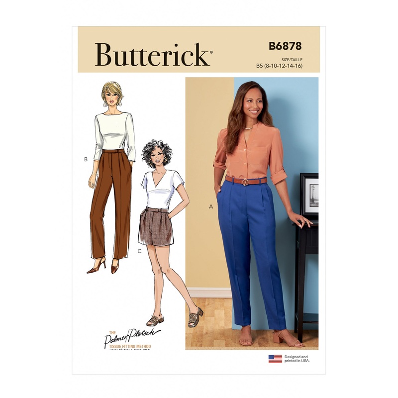 B6878 Palmer Pletsch Misses’ Trousers and Shorts