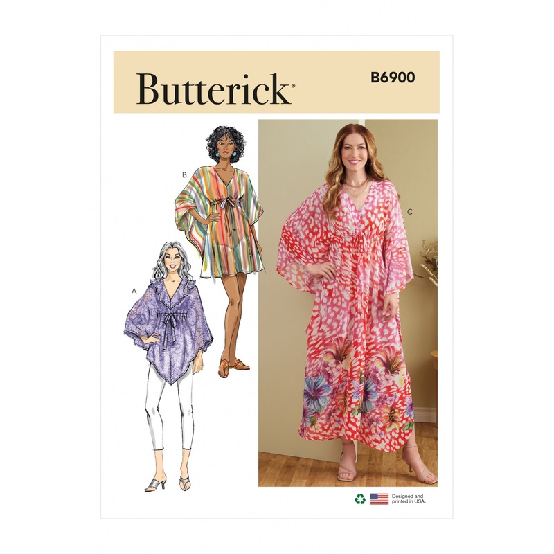 B6900 Misses’ Caftan (8-10-12-14-16)