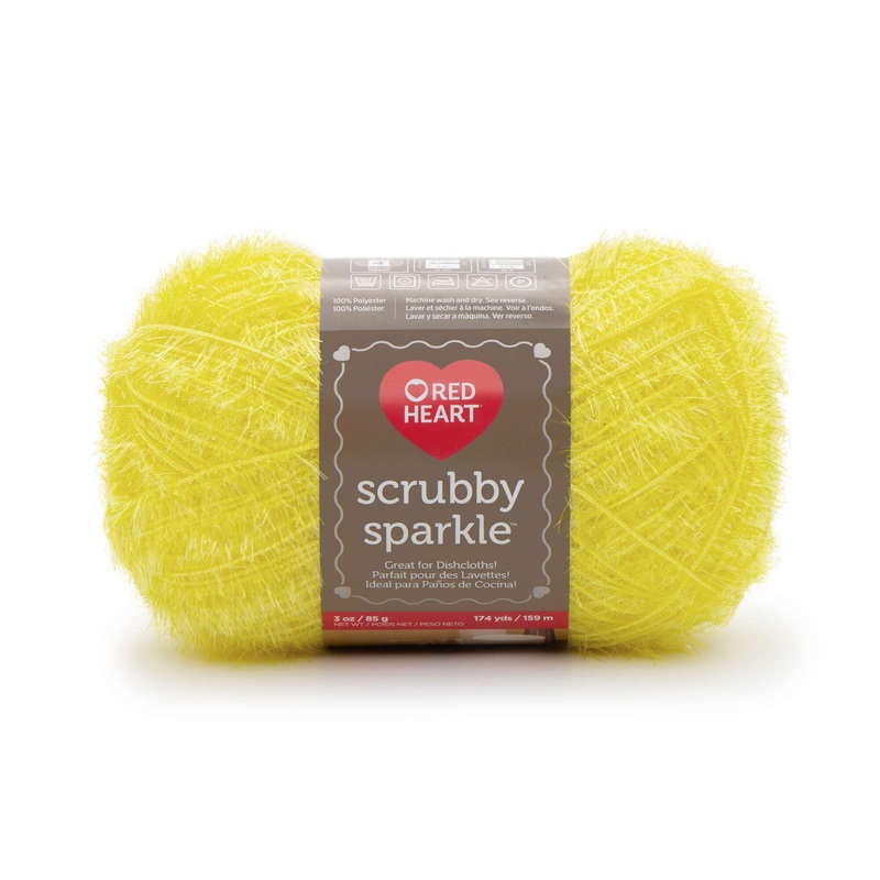 Red Heart Scrubby Sparkle 85g
