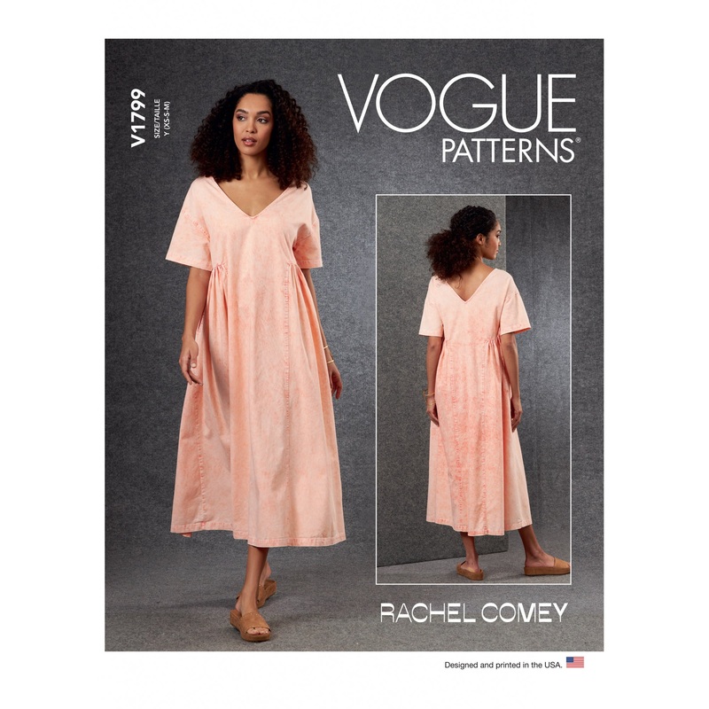 V1799 Misses’ Dress Rachel Comey