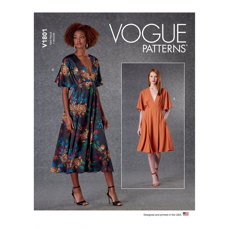 V1801 Misses’ Dresses