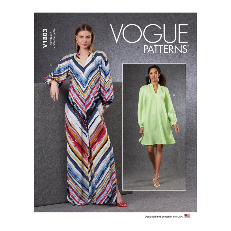 V1803 Misses’ Dresses