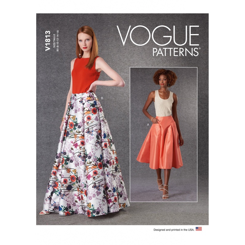 V1813 Misses’ Skirts