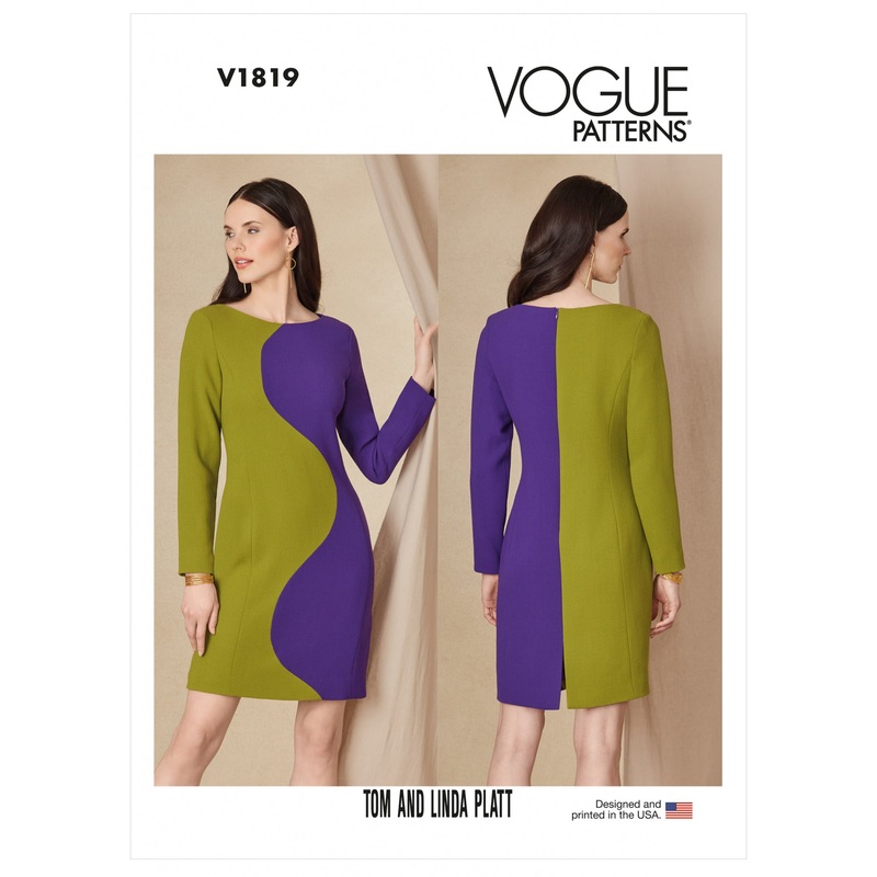 V1819 Misses’ Dress, Tom And Linda Platt