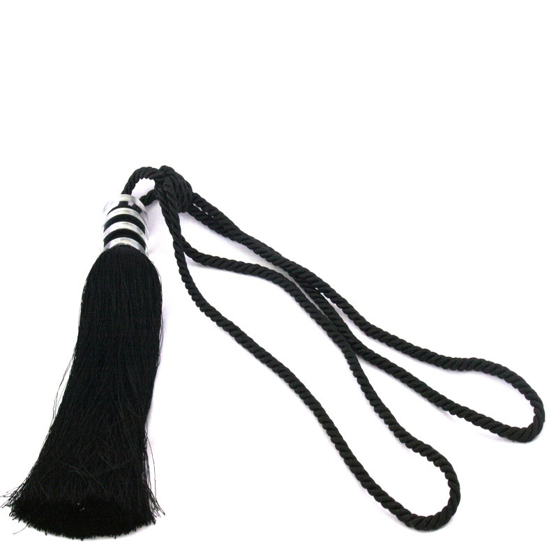 Acrylic tie back 31 inch – Black