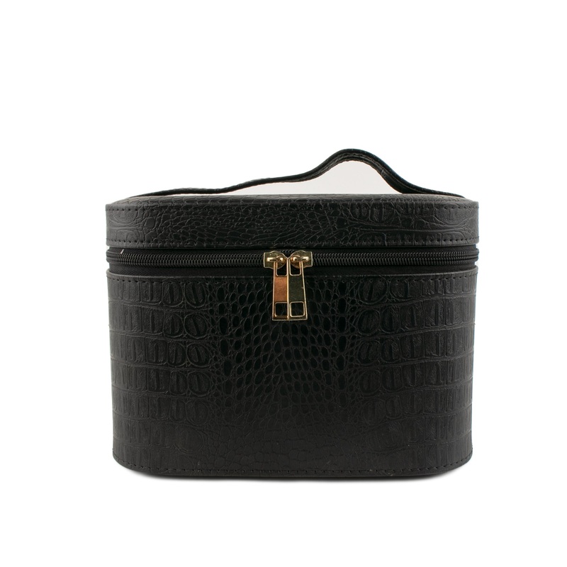 Pleather Box 20 x 14 x 15CM – Black