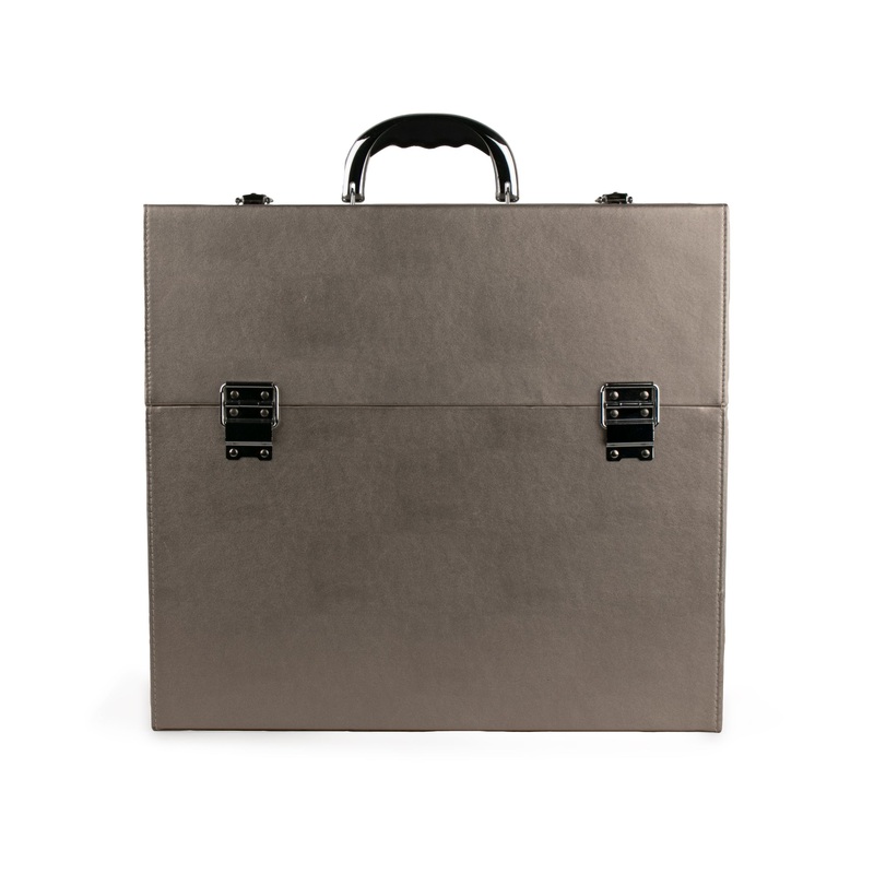 Pleather Case 44 x 23 x 41CM – Matte Gold