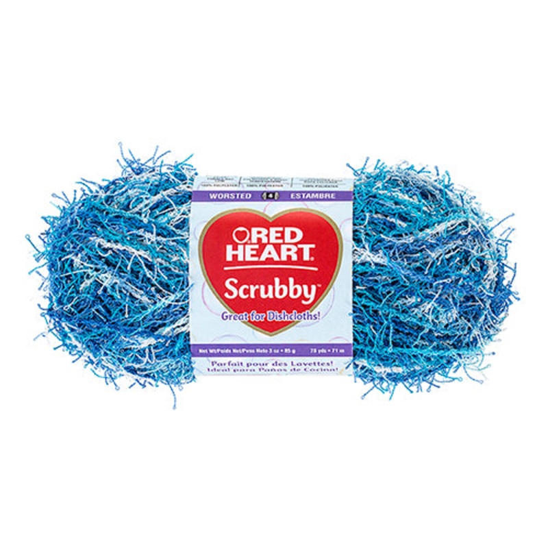 Red Heart Scrubby 85g Waves