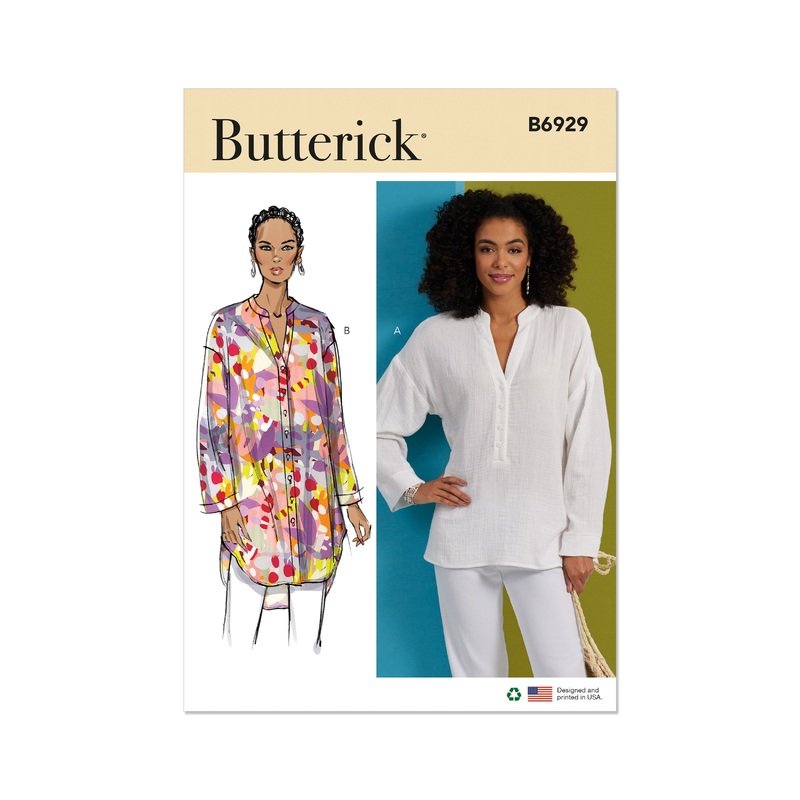 B6929 Misses’ Top and Tunic