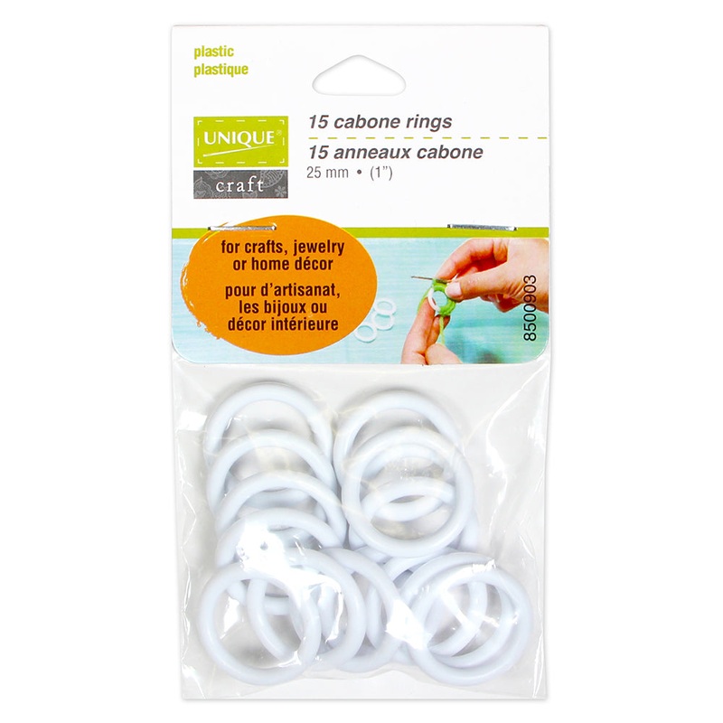 UNIQUE CRAFT 1 Cabone Rings – 15pcs.