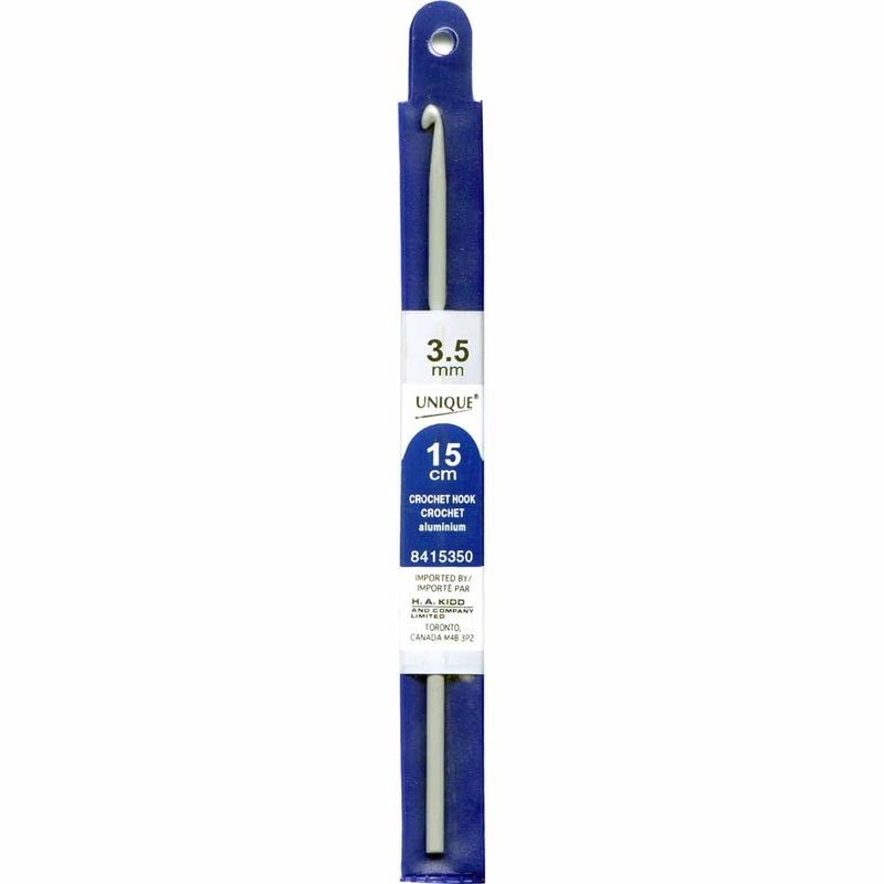 UNIQUE CROCHET Crochet Hooks 15cm (6) Aluminum – 3.5mm/US E-4