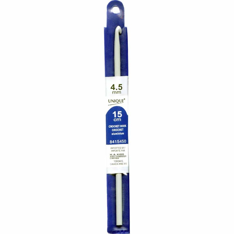 UNIQUE CROCHET Crochet Hooks 15cm (6) Aluminum – 4.5mm/US 7