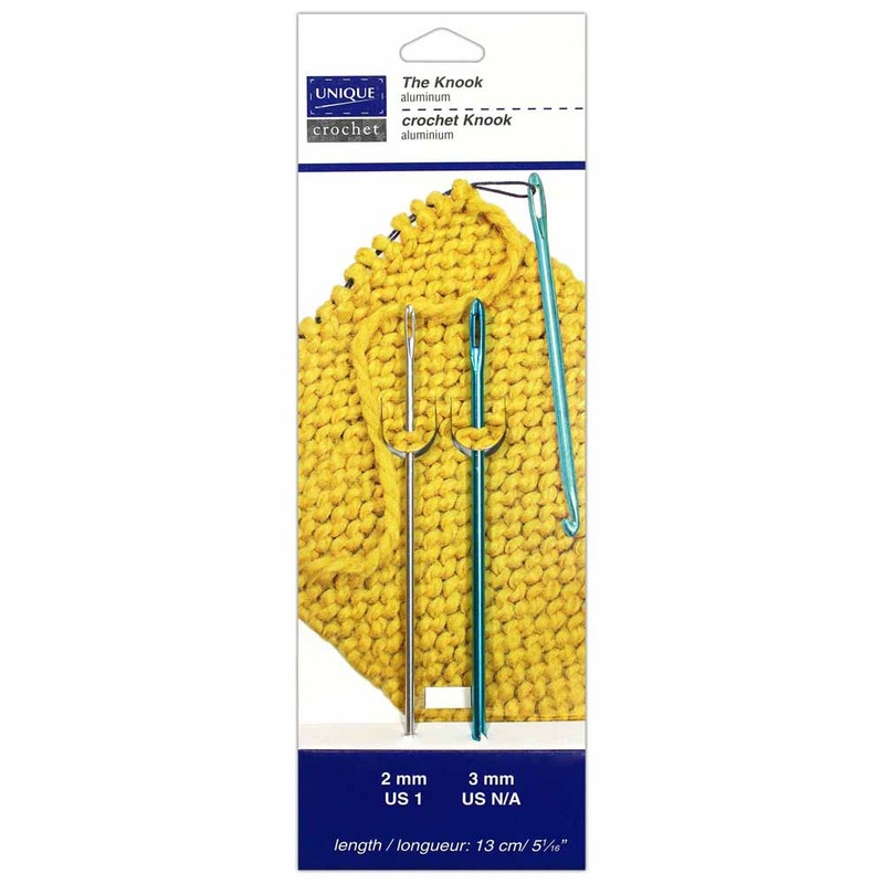 UNIQUE CROCHET The Knook Almuminum 13cm (5 1/16) – 2 pc set