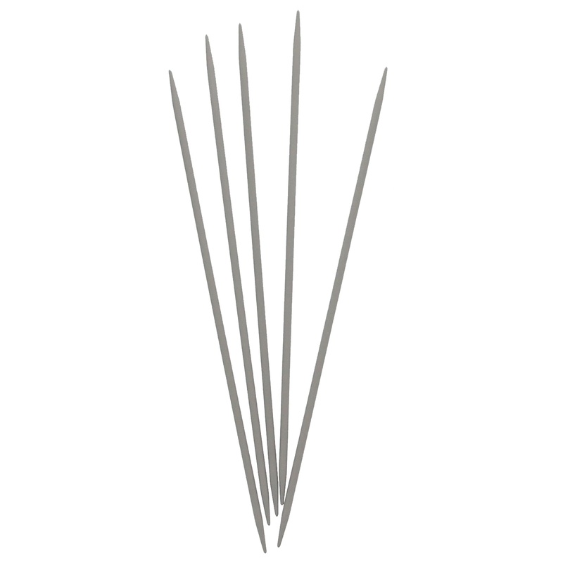 UNIQUE KNITTING Double Point Knitting Needles 20cm (8) – Set of 5 Aluminum – 3.5mm/US 4