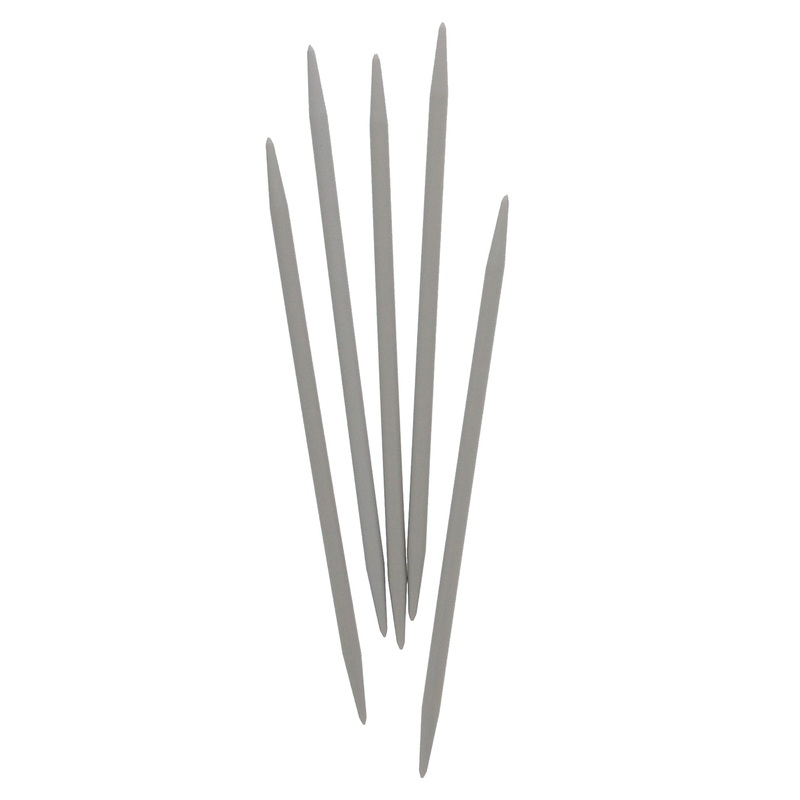 UNIQUE KNITTING Double Point Knitting Needles 20cm (8) – Set of 5 Plastic – 6.5mm/US 10.5