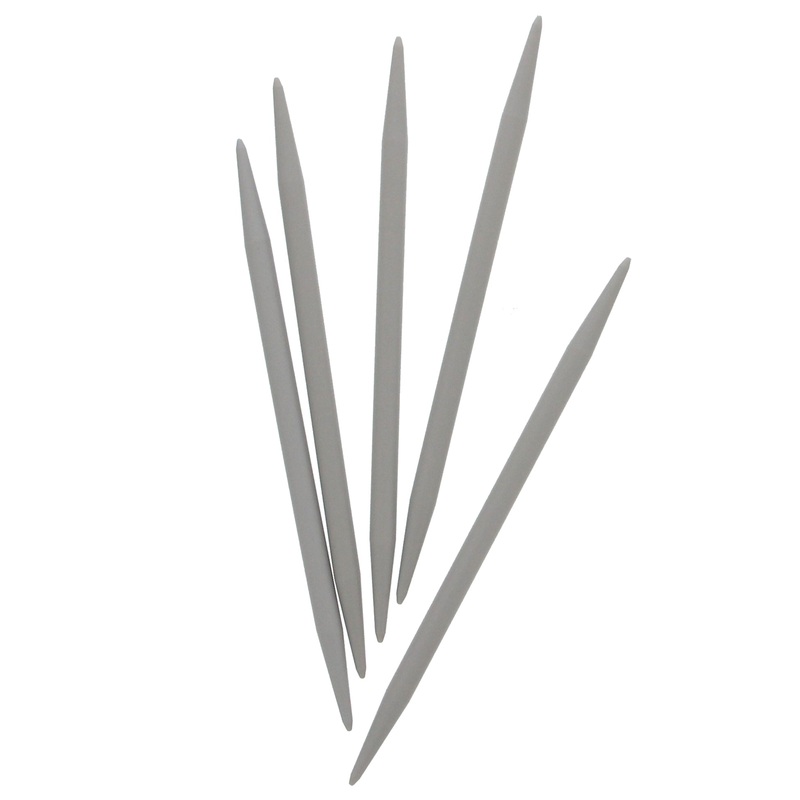UNIQUE KNITTING Double Point Knitting Needles 20cm (8) – Set of 5 Plastic – 9mm/US 13