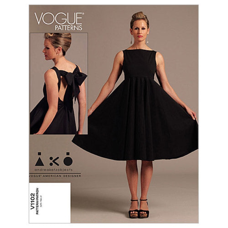 V1102 Misses’ Dress – Misses